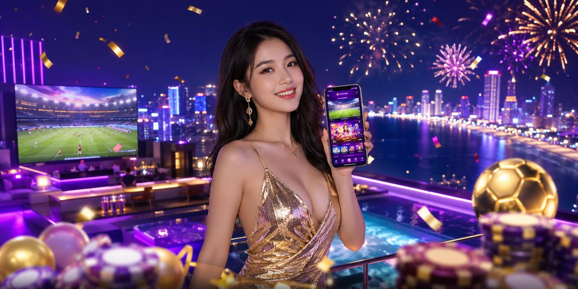 Người dùng tại Nha Trang theo dõi tỷ lệ kèo trực tuyến trên điện thoại buổi tối với ánh đèn neon